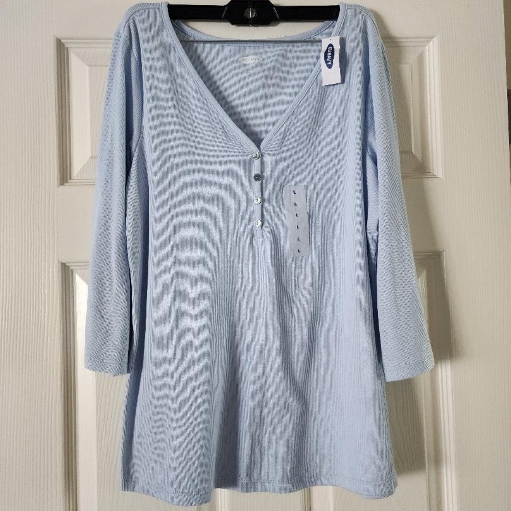 Old Navy Long Sleeve Top Sz L NWT